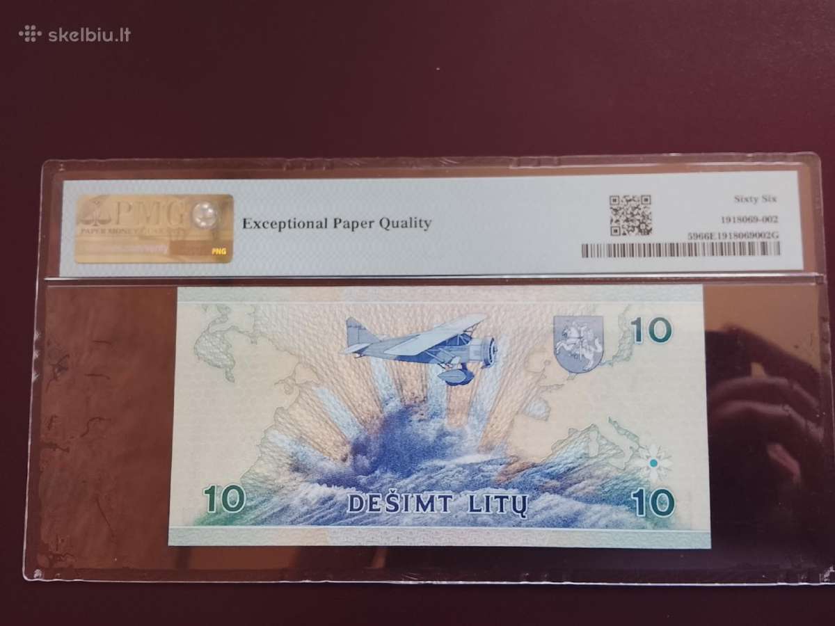 10 litų 1997m. - nuotraukos Nr. 2