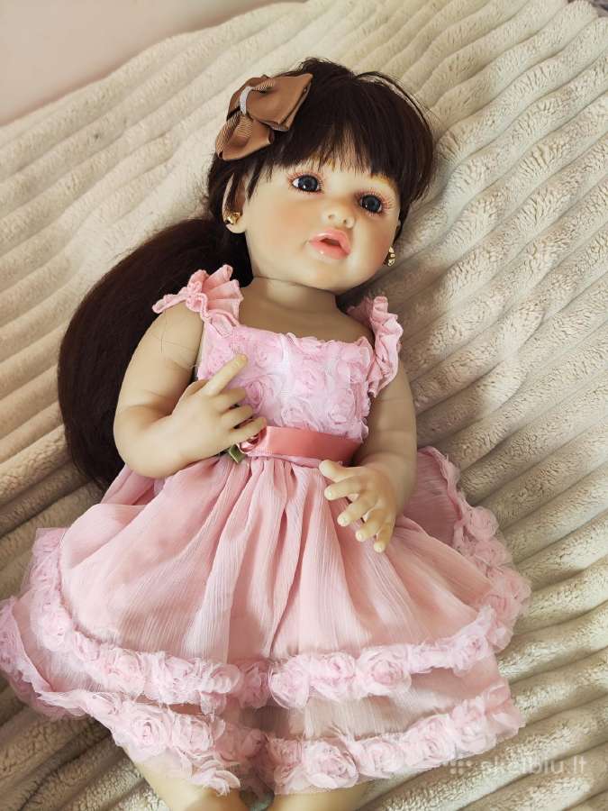Didelė princesė reborn tikroviška lėlė - nuotraukos Nr. 2