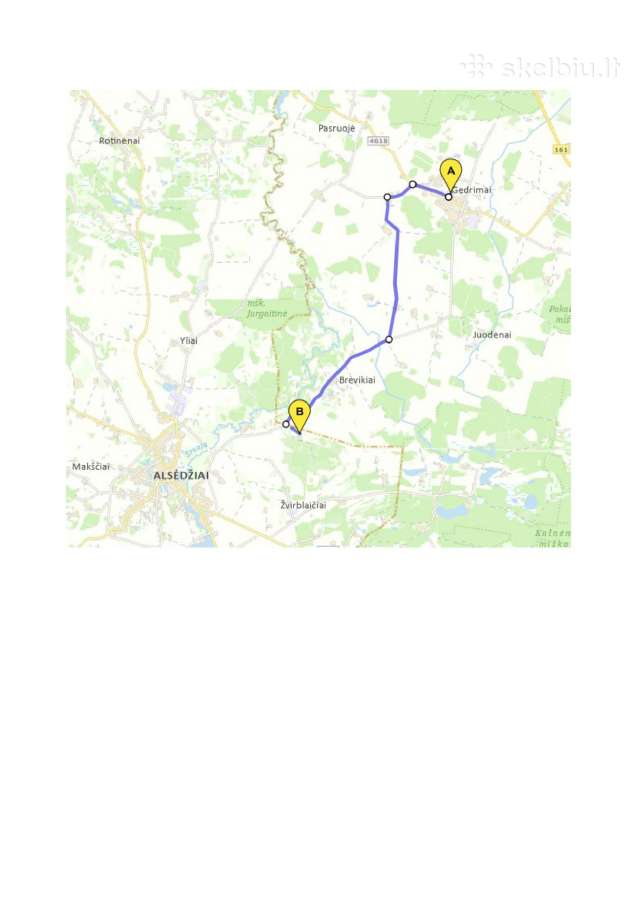 Parduodamas 13,27 ha žemės ūkio paskirties sklypas - nuotraukos Nr. 3