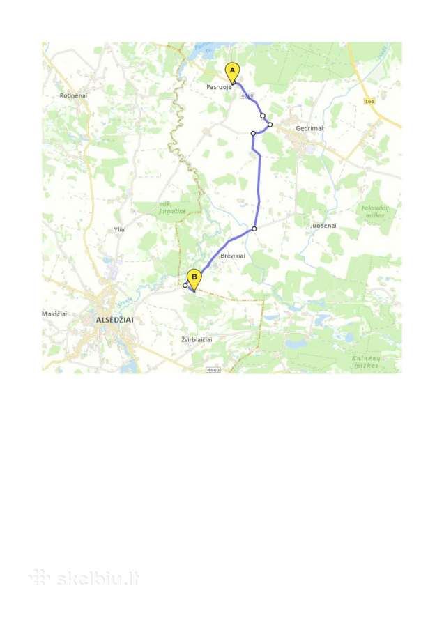 Parduodamas 13,27 ha žemės ūkio paskirties sklypas - nuotraukos Nr. 4