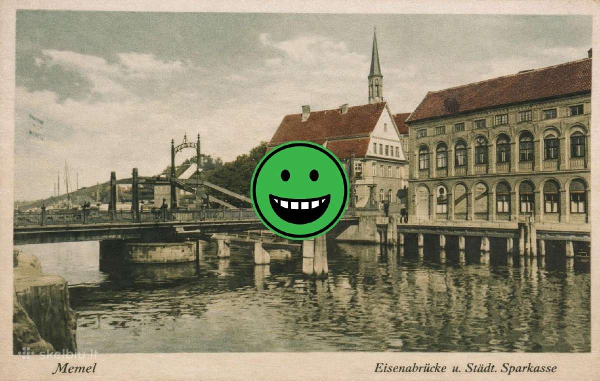 Memel Klaipeda atvirukas