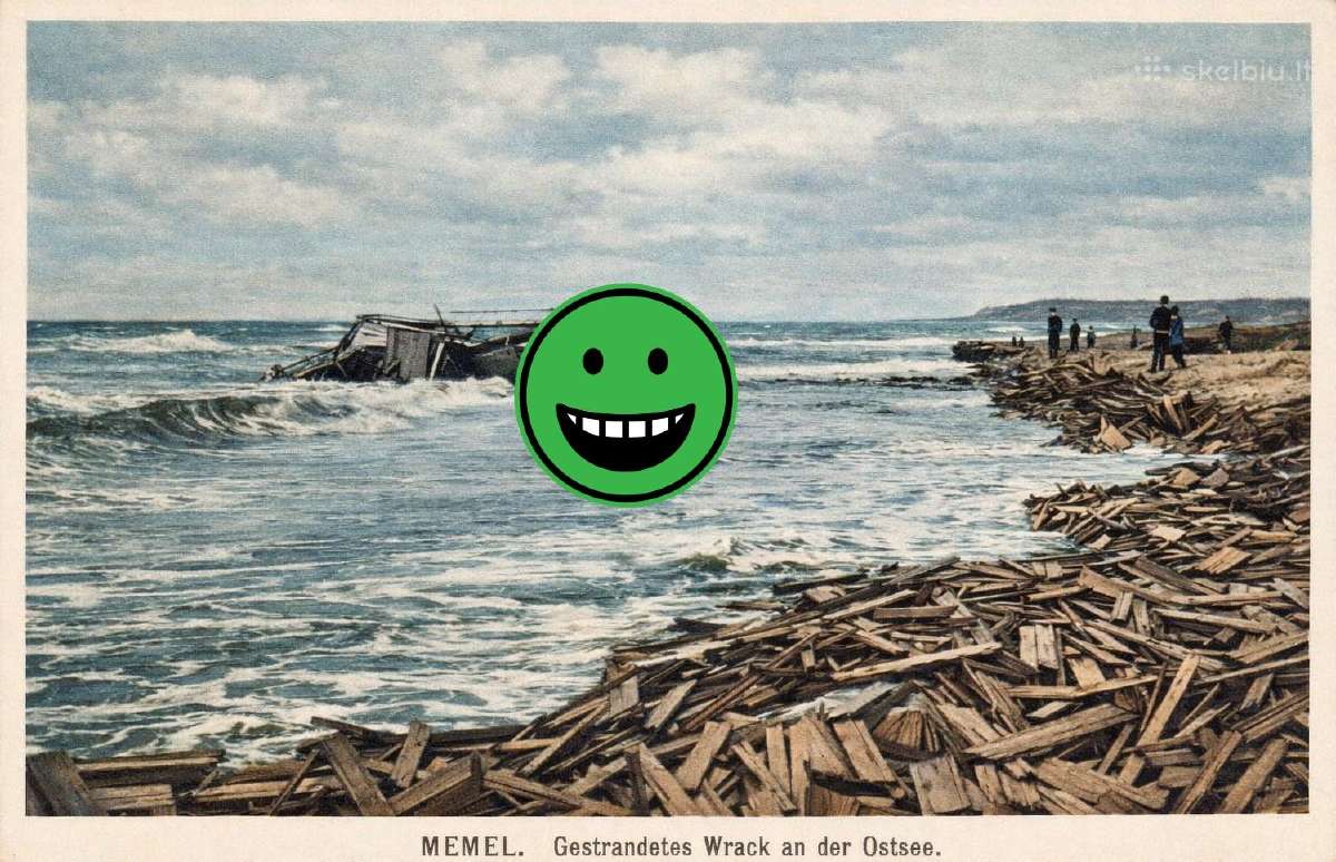 Memel Klaipeda atvirukas