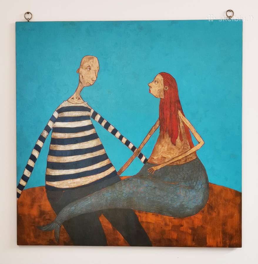 Paveikslas 55cm x 55cm, Rolana Čečkauskaitė
