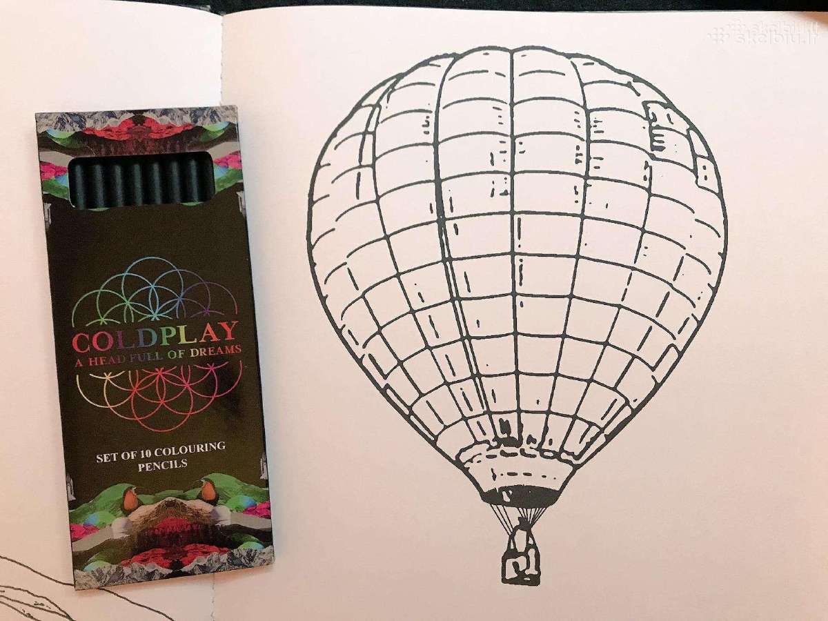Coldplay „A Head Full of Dreams“ Tour Rinkinys - nuotraukos Nr. 3