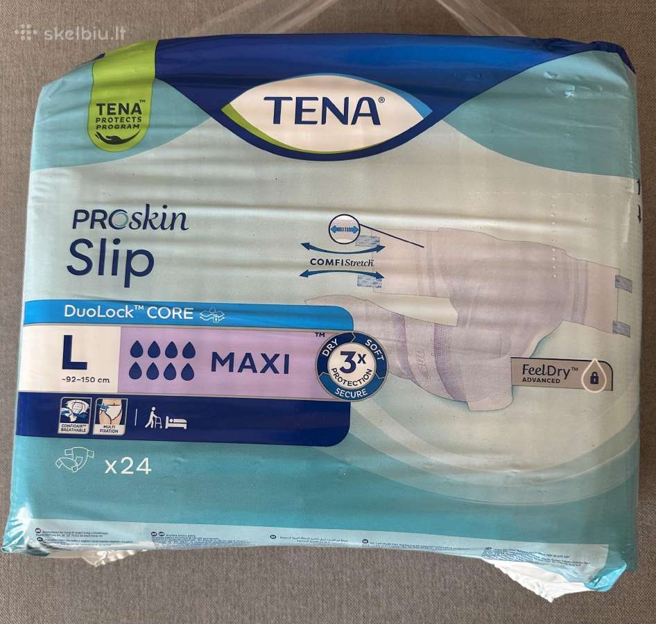 Tena sauskelnės Slip Maxi, L dydis, 24 vnt. - nuotraukos Nr. 2