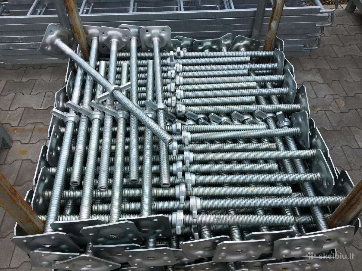 Baumann aliuminio fasadiniai pastoliai 127 m² - nuotraukos Nr. 10