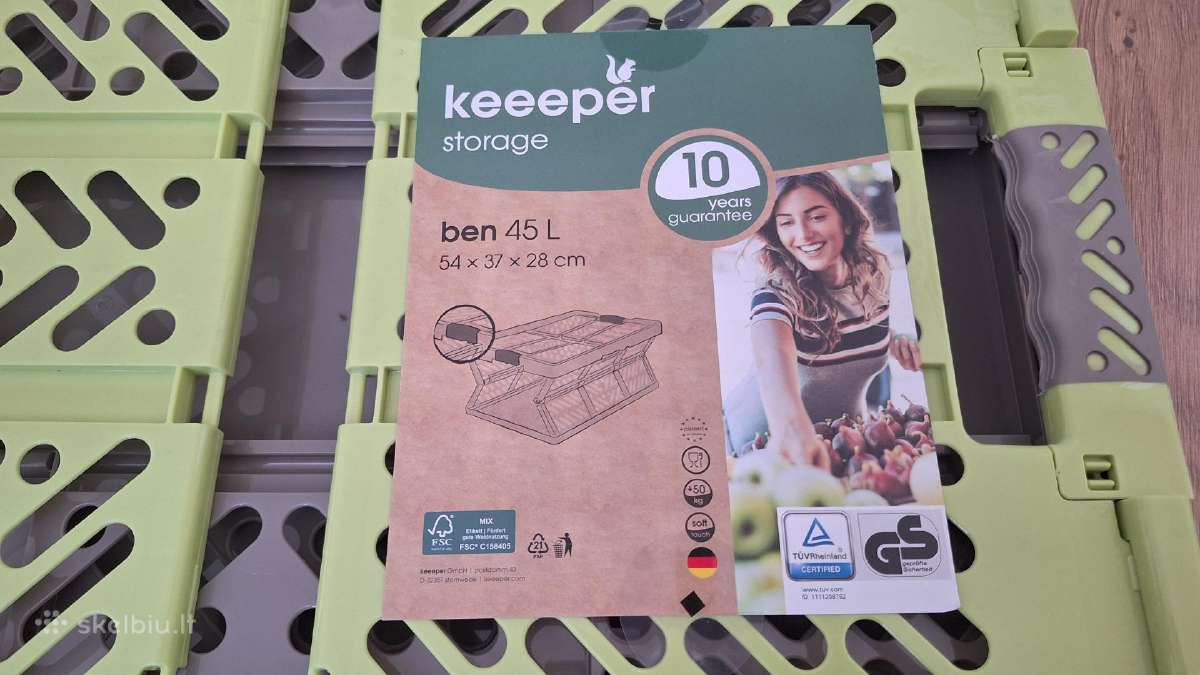 Keeeper firmos sulankstoma dėžė - nuotraukos Nr. 2