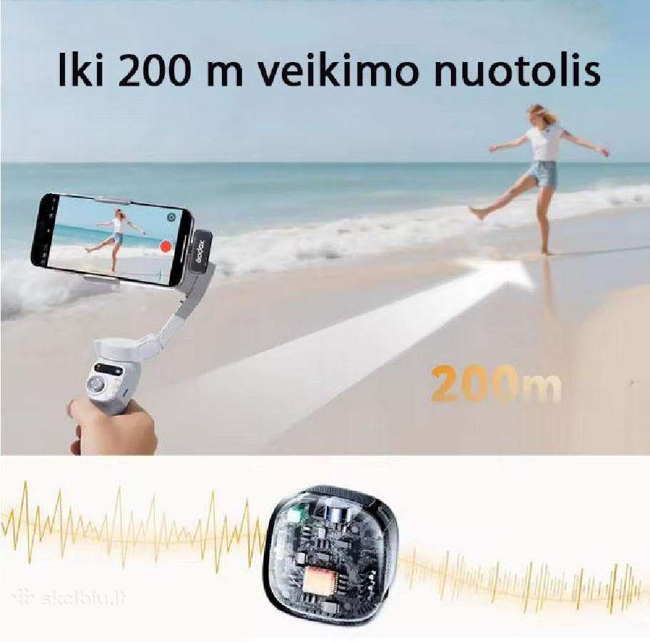 „godox“ belaidžiai mikrofonai telefonui - nuotraukos Nr. 8