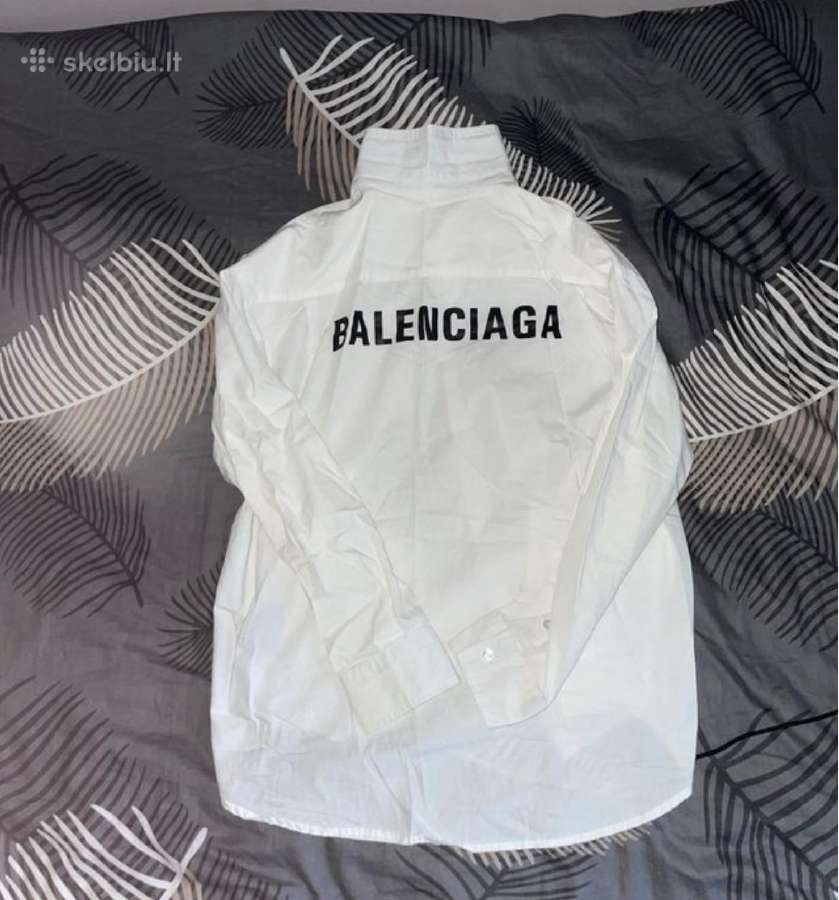 Balenciaga marškiniai (unisex) - nuotraukos Nr. 3