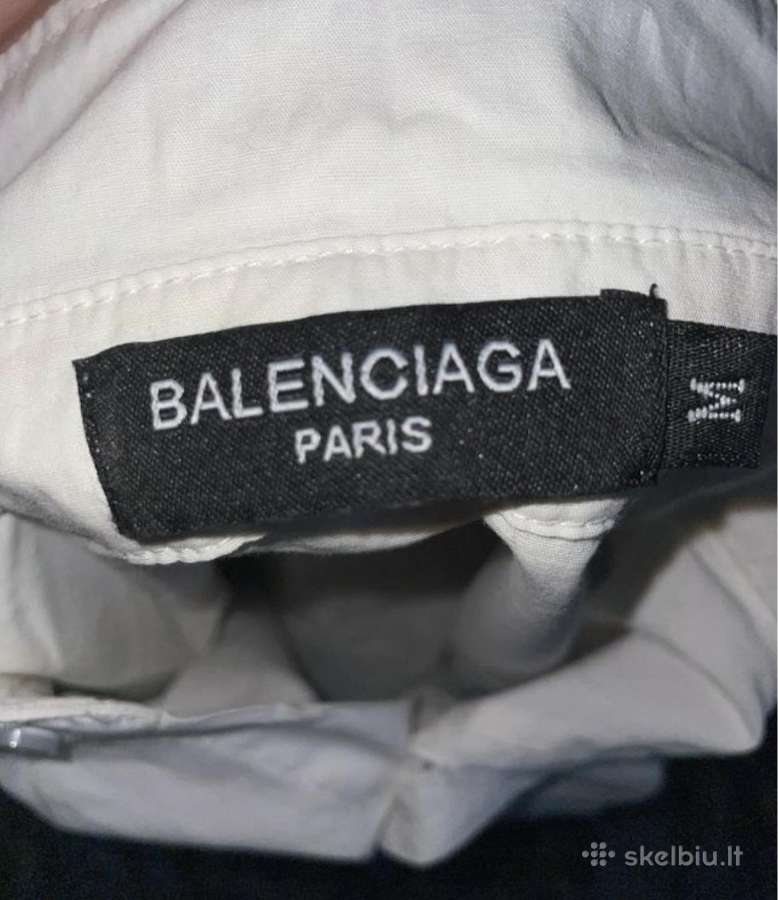 Balenciaga marškiniai (unisex) - nuotraukos Nr. 4