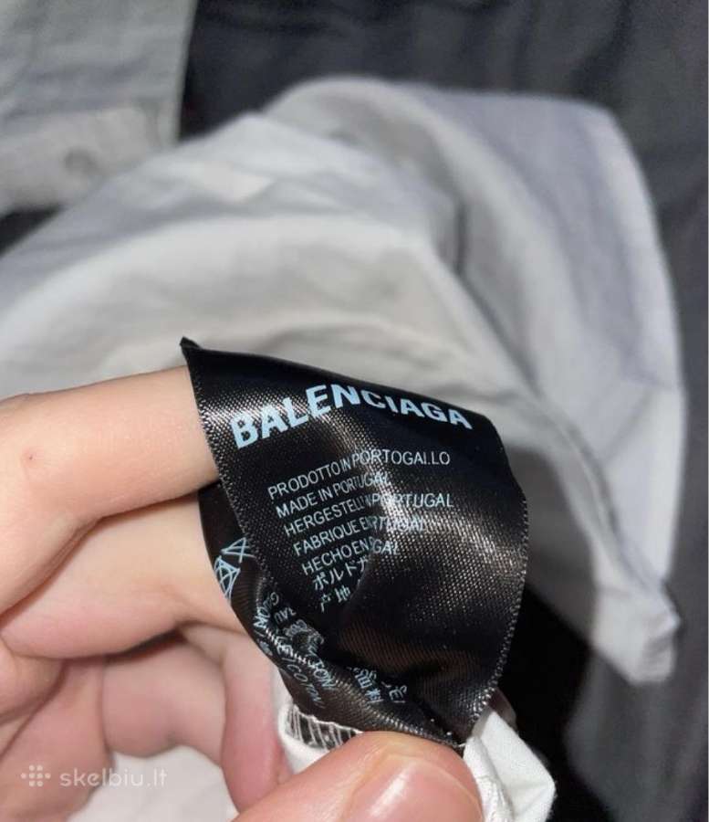 Balenciaga marškiniai (unisex) - nuotraukos Nr. 6