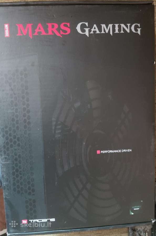 Mars Gaming 600w mait. blokas 80 Plus Bronze