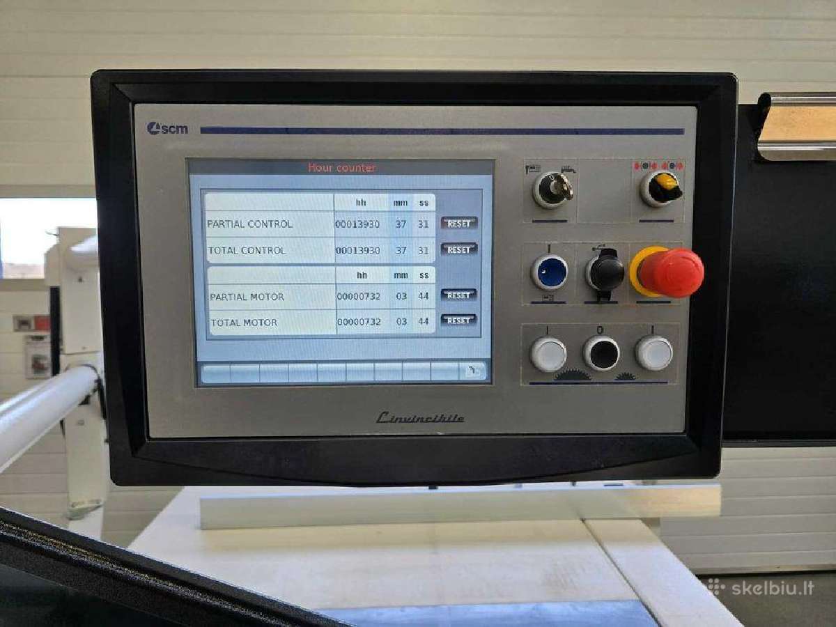 Formatinio pjovimo staklės Scm 320 Si5 - nuotraukos Nr. 8