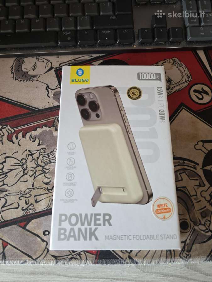 Bevielė nešiojamą bateriją / powerbank