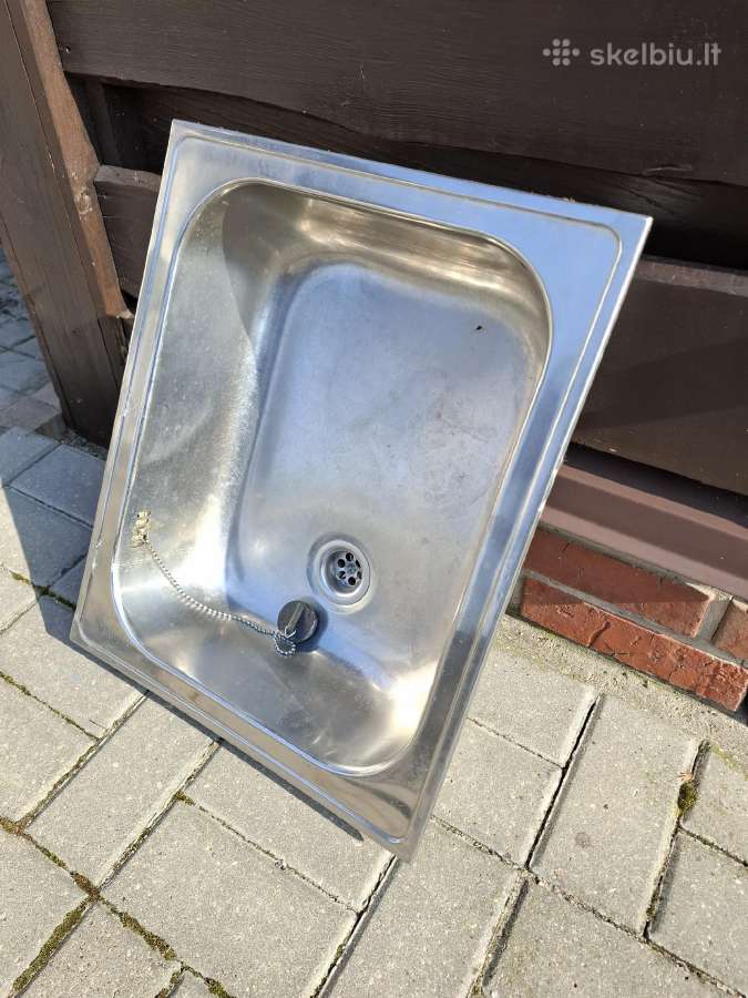 Kriauklė nerūdijančio plieno
