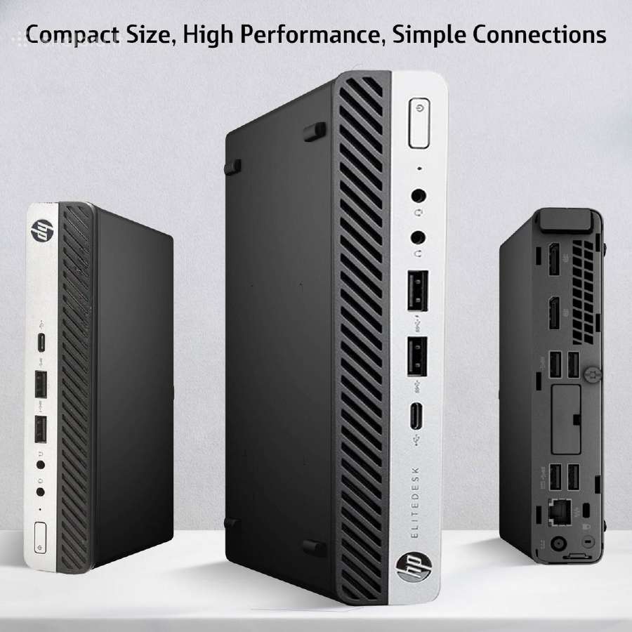 Hp Elitedesk 705 G5 Ryzen 5 3400ge/8/512/w11p-199e - nuotraukos Nr. 2