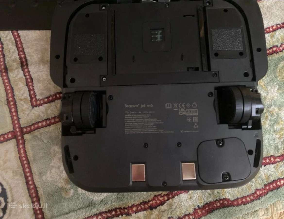 Irobot Braava Jet M6 sausam&drėgnam valymui - nuotraukos Nr. 5