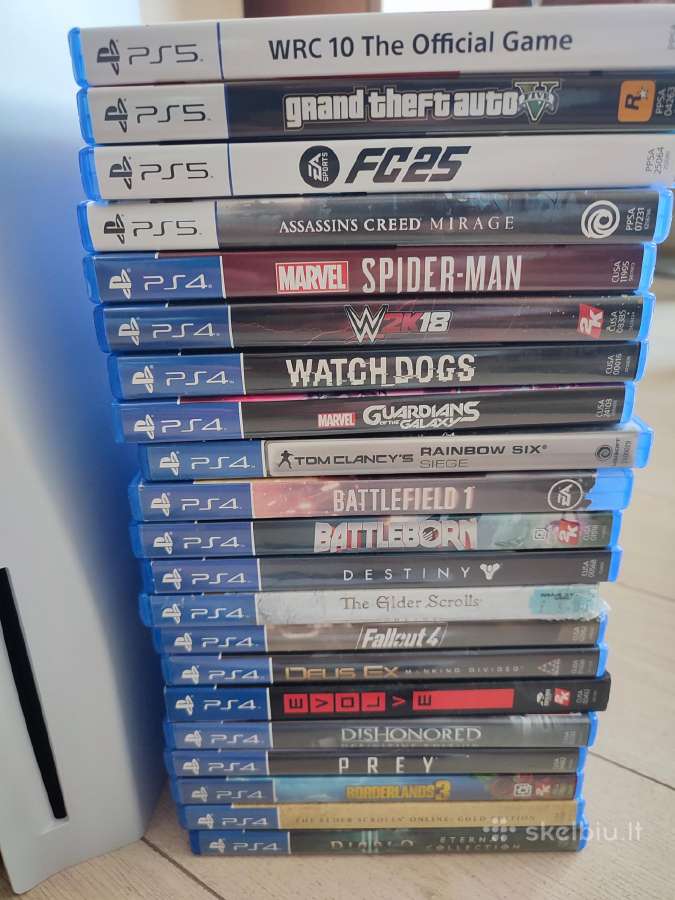Ps5 parduodu arba keiciu i televizoriu - nuotraukos Nr. 2