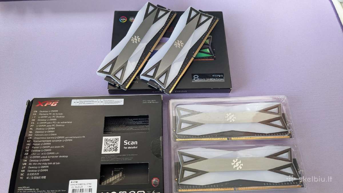 Adata Xpg Spectrix D60g 4133mhz 16gb - nuotraukos Nr. 3