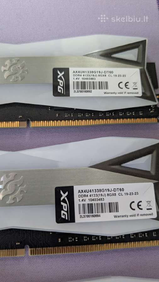 Adata Xpg Spectrix D60g 4133mhz 16gb - nuotraukos Nr. 4