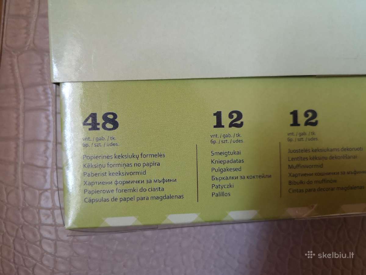 Velykinės popierinės keksiukų formelės - nuotraukos Nr. 3