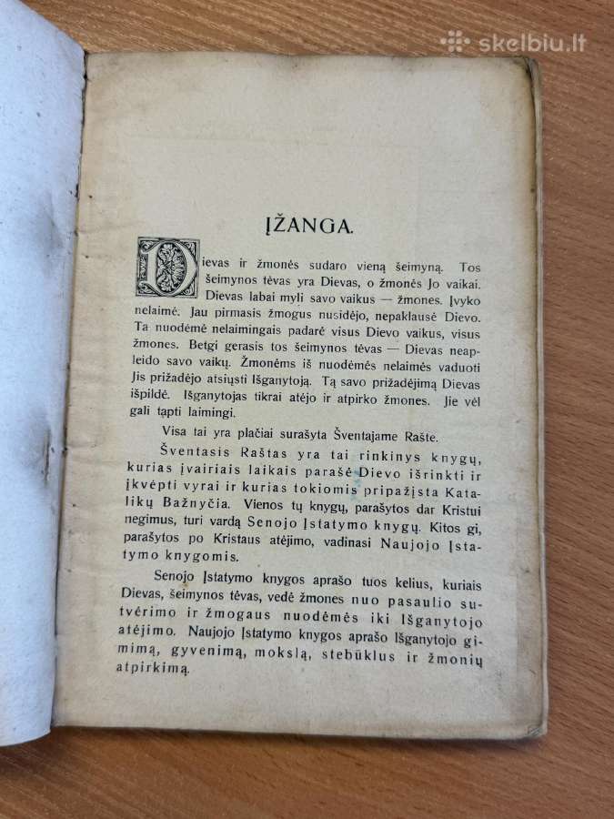 Šventoji senojo ir naujojo įstatymo istorija 1922 - nuotraukos Nr. 3