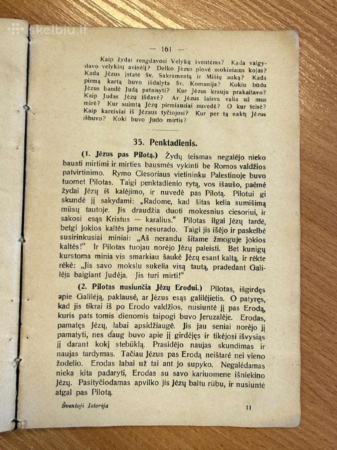 Šventoji senojo ir naujojo įstatymo istorija 1922 - nuotraukos Nr. 9