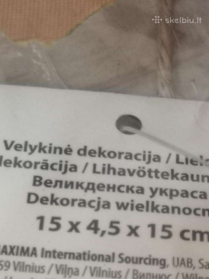 Naujas Velykinis vainikas/dekoracija - nuotraukos Nr. 2