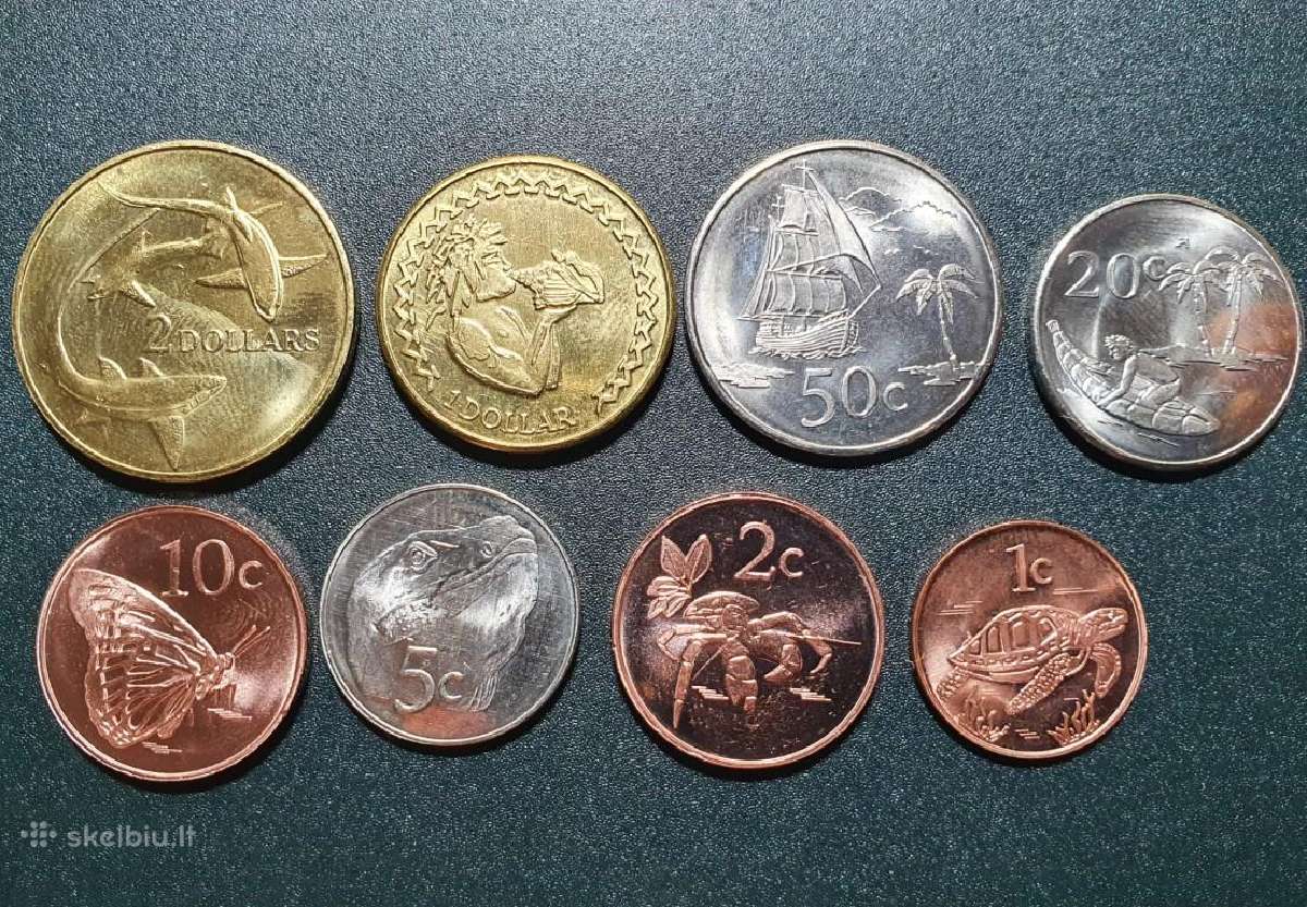 Tokelau centų 2017 metų, 8 vnt. rinkinys