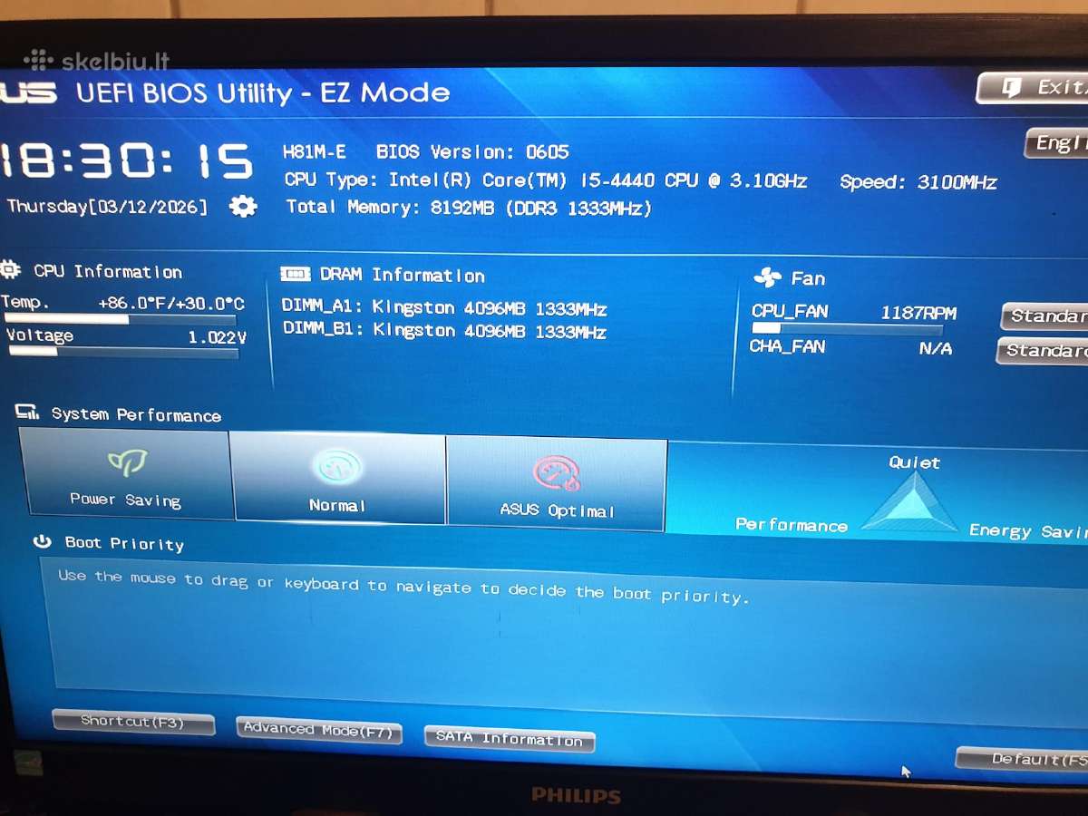 Asus h81m-e - nuotraukos Nr. 8