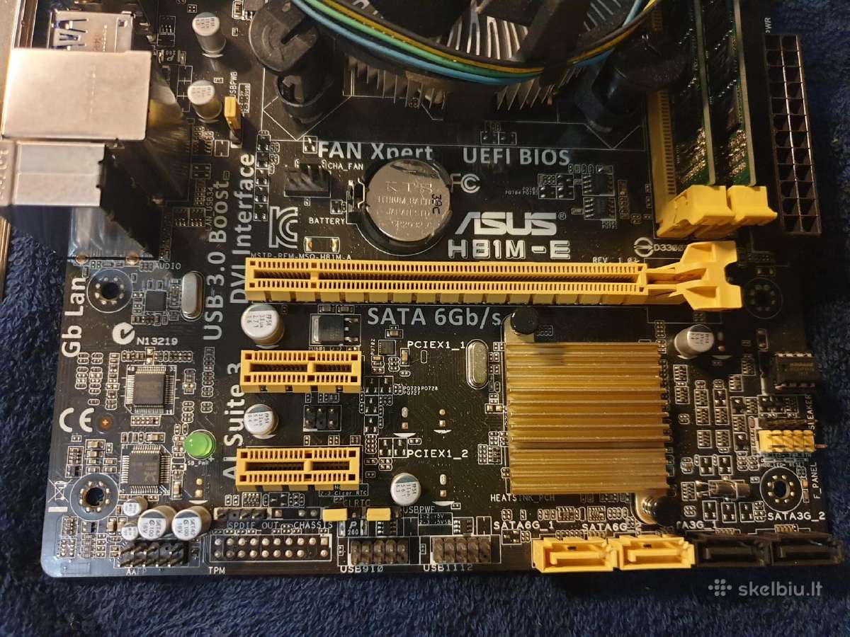 Asus h81m-e - nuotraukos Nr. 3