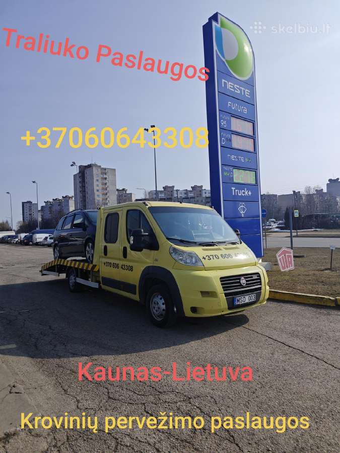 Tralas Traliukas Techninė Pagalba Kelyje Kaune