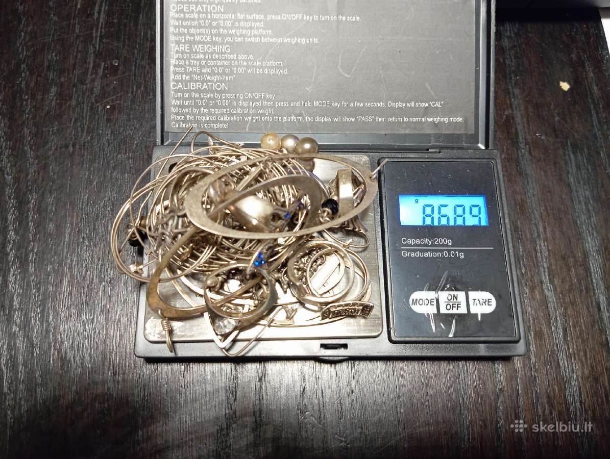 925 sidabro laužas - nuotraukos Nr. 2