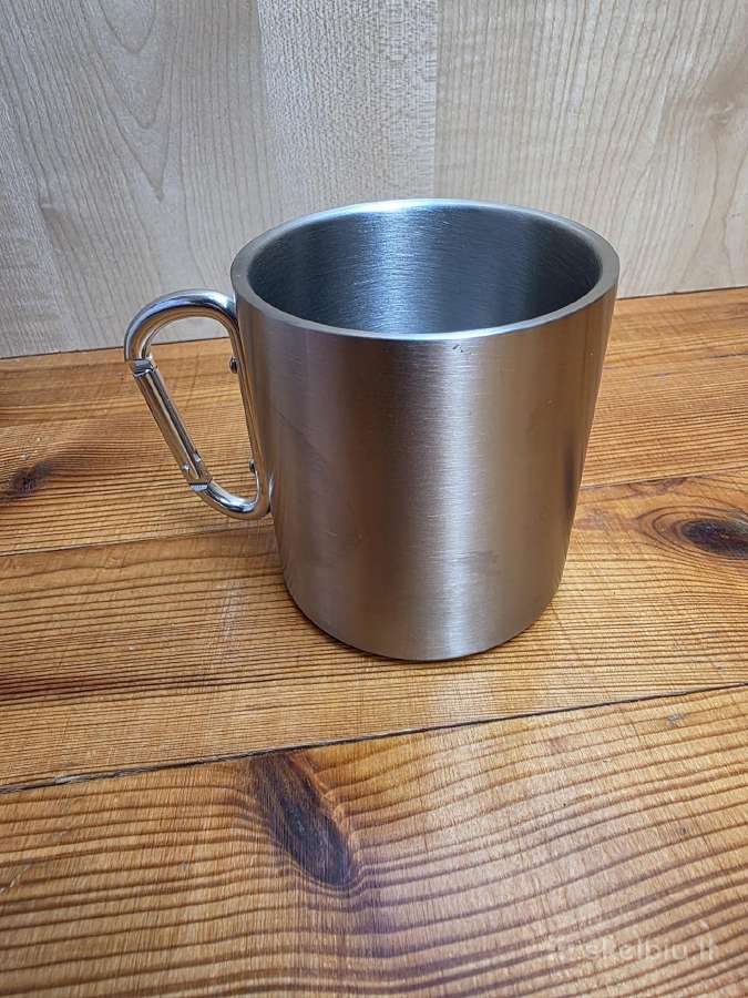 Izoterminis puodelis 300ml su karabinu