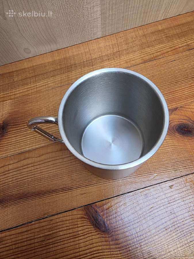 Izoterminis puodelis 300ml su karabinu - nuotraukos Nr. 2