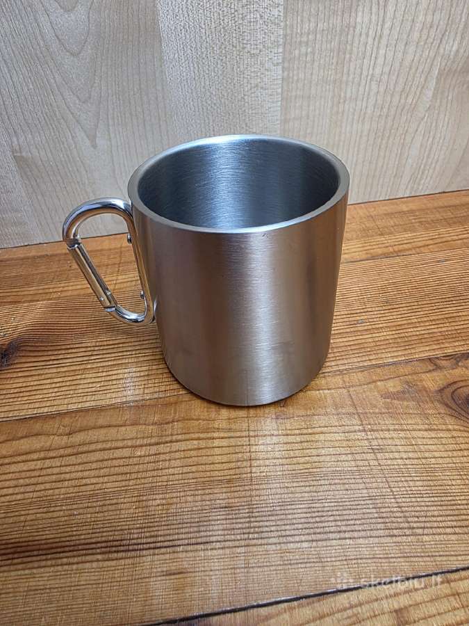 Izoterminis puodelis 300ml su karabinu - nuotraukos Nr. 4