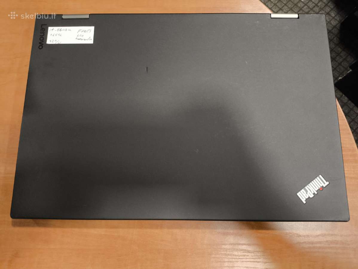 Thinkpad Yoga X1 14" X360 i7-7600u 16gb 512gb SSD - nuotraukos Nr. 3