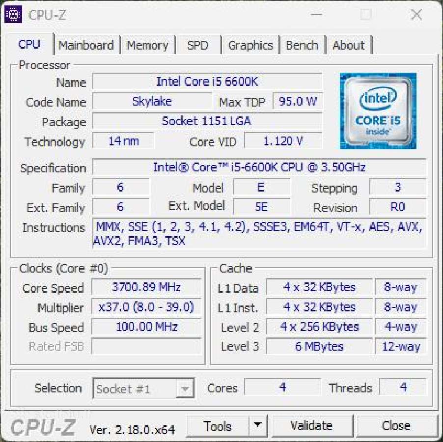 Pc i5-6600k / Rx 580 4gb / 32gb RAM / 500gb SSD - nuotraukos Nr. 10