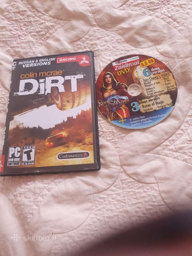 Dvd zaidimas colin mcrae Dirt