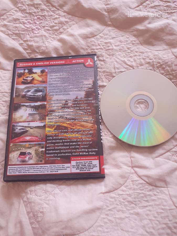 Dvd zaidimas colin mcrae Dirt - nuotraukos Nr. 3