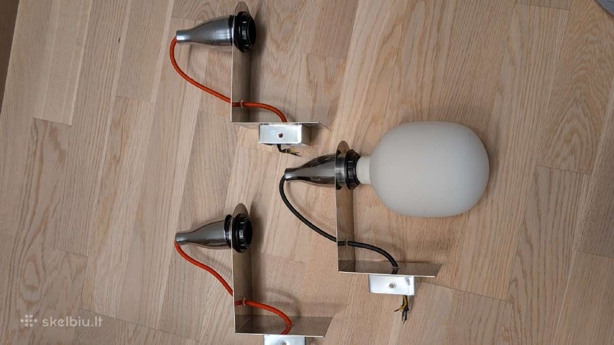 Parduodu 3 vnt. sieninių šviestuvų Ideal Lux Mini - nuotraukos Nr. 3