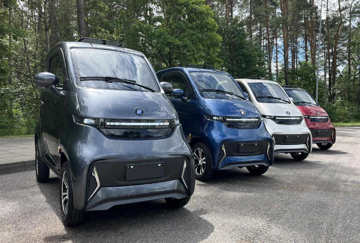 Elektrinis mini automobilis Ekomoto J7 Eec - nuotraukos Nr. 2
