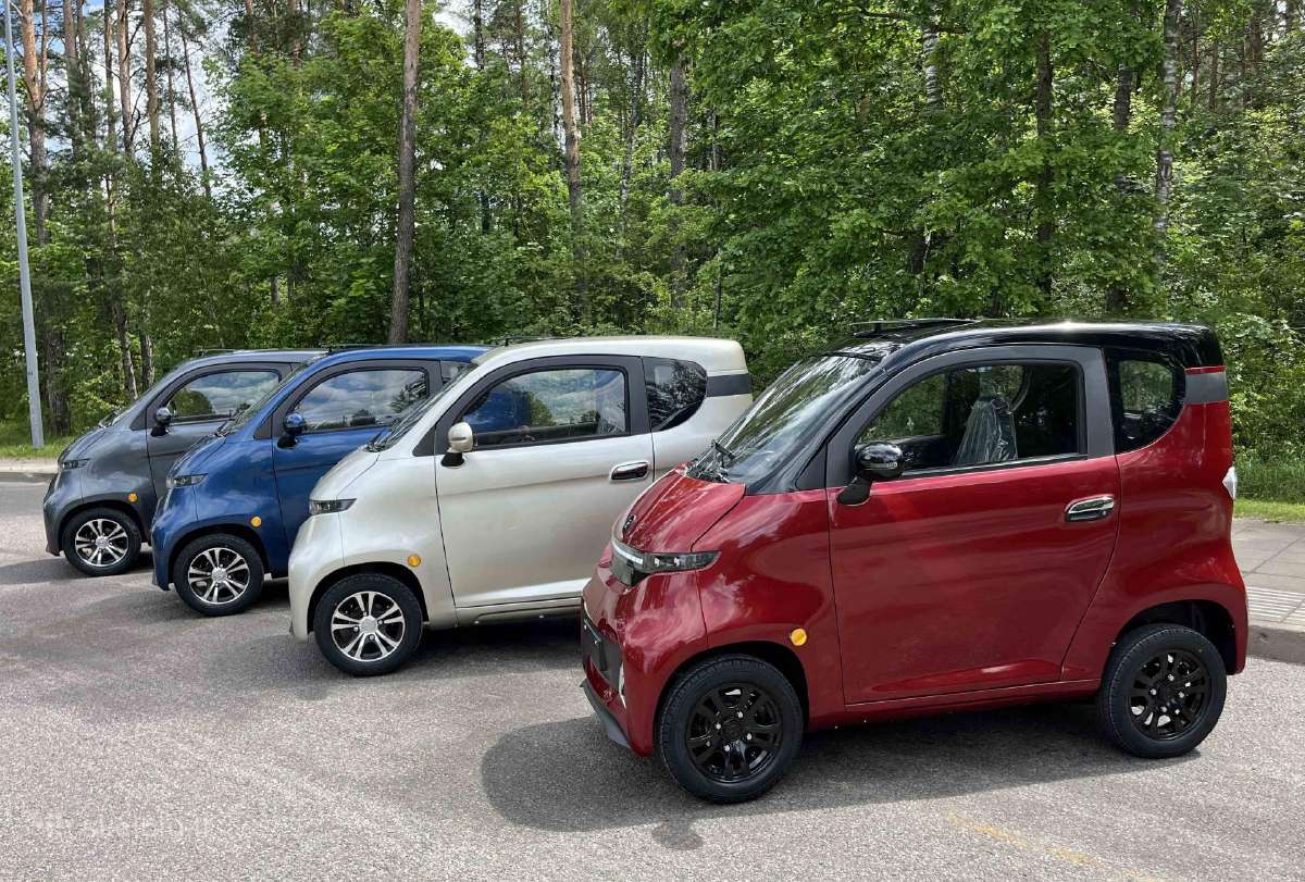 Elektrinis mini automobilis Ekomoto J7 Eec - nuotraukos Nr. 3