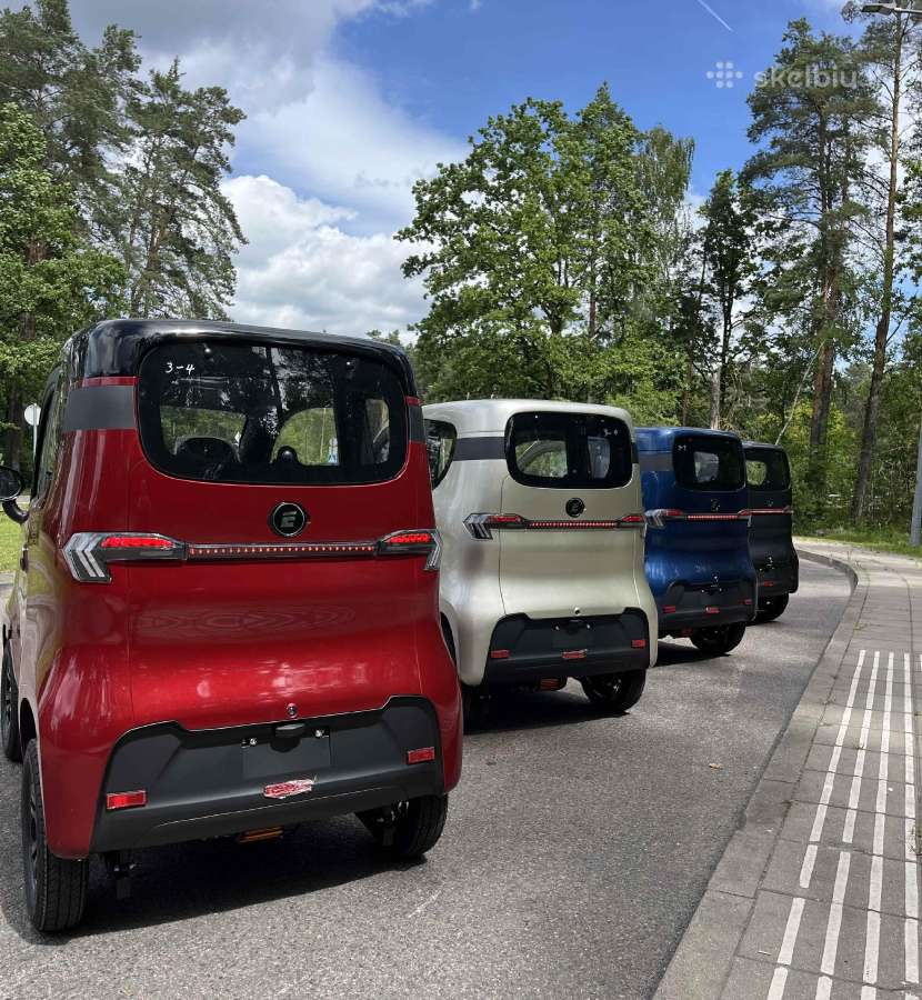Elektrinis mini automobilis Ekomoto J7 Eec - nuotraukos Nr. 4