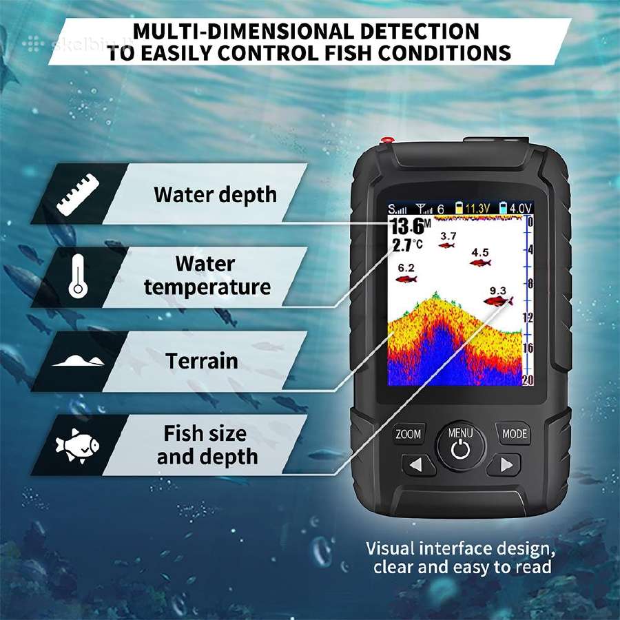 Naujas Flytec V803 GPS jaukinimo laivelis pašaro - nuotraukos Nr. 34