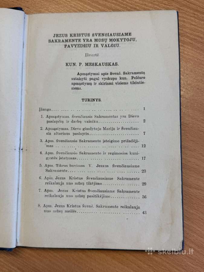 Jezus Kristus Švenčiausiame Sakramente 1917 m. - nuotraukos Nr. 3