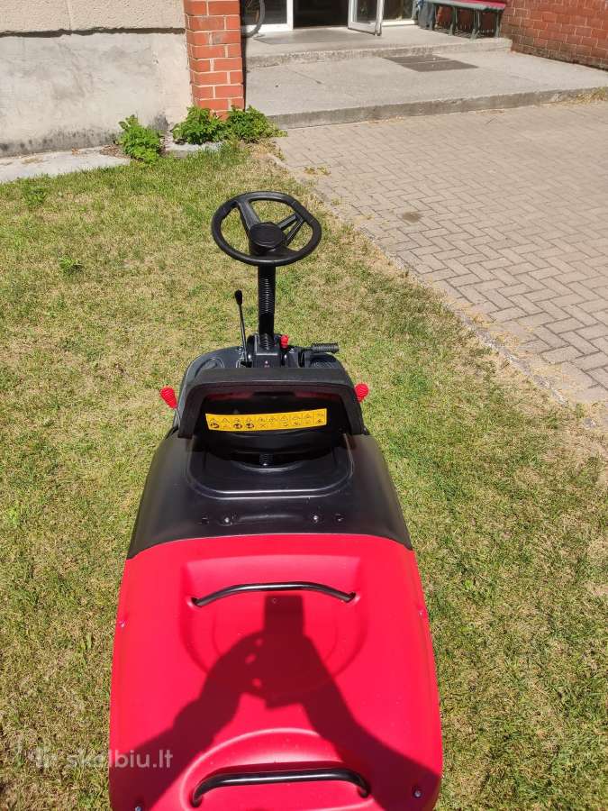 Sodo traktoriukas žolepjovė 61cm pločio - nuotraukos Nr. 3