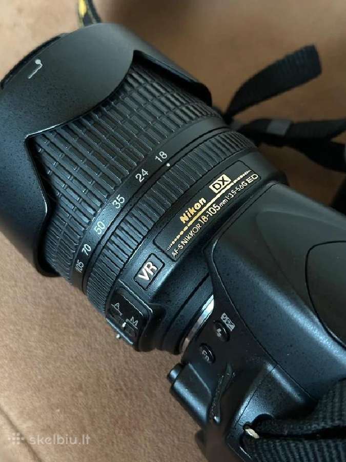 Nikon D3100 + 18-105mm f/3.5-5.6g Ed Vr - nuotraukos Nr. 9