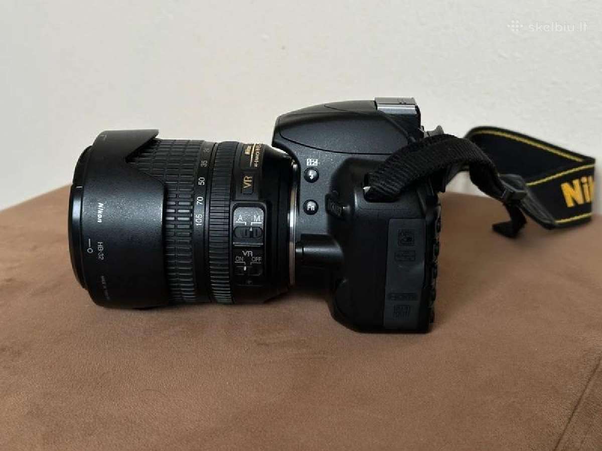 Nikon D3100 + 18-105mm f/3.5-5.6g Ed Vr - nuotraukos Nr. 4