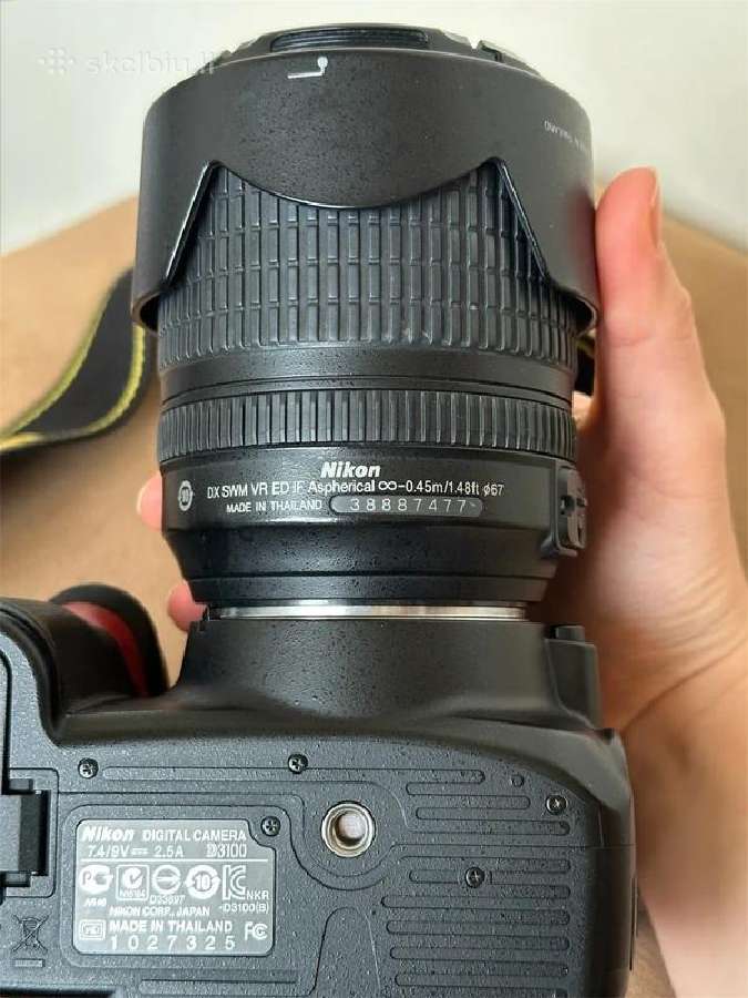 Nikon D3100 + 18-105mm f/3.5-5.6g Ed Vr - nuotraukos Nr. 10
